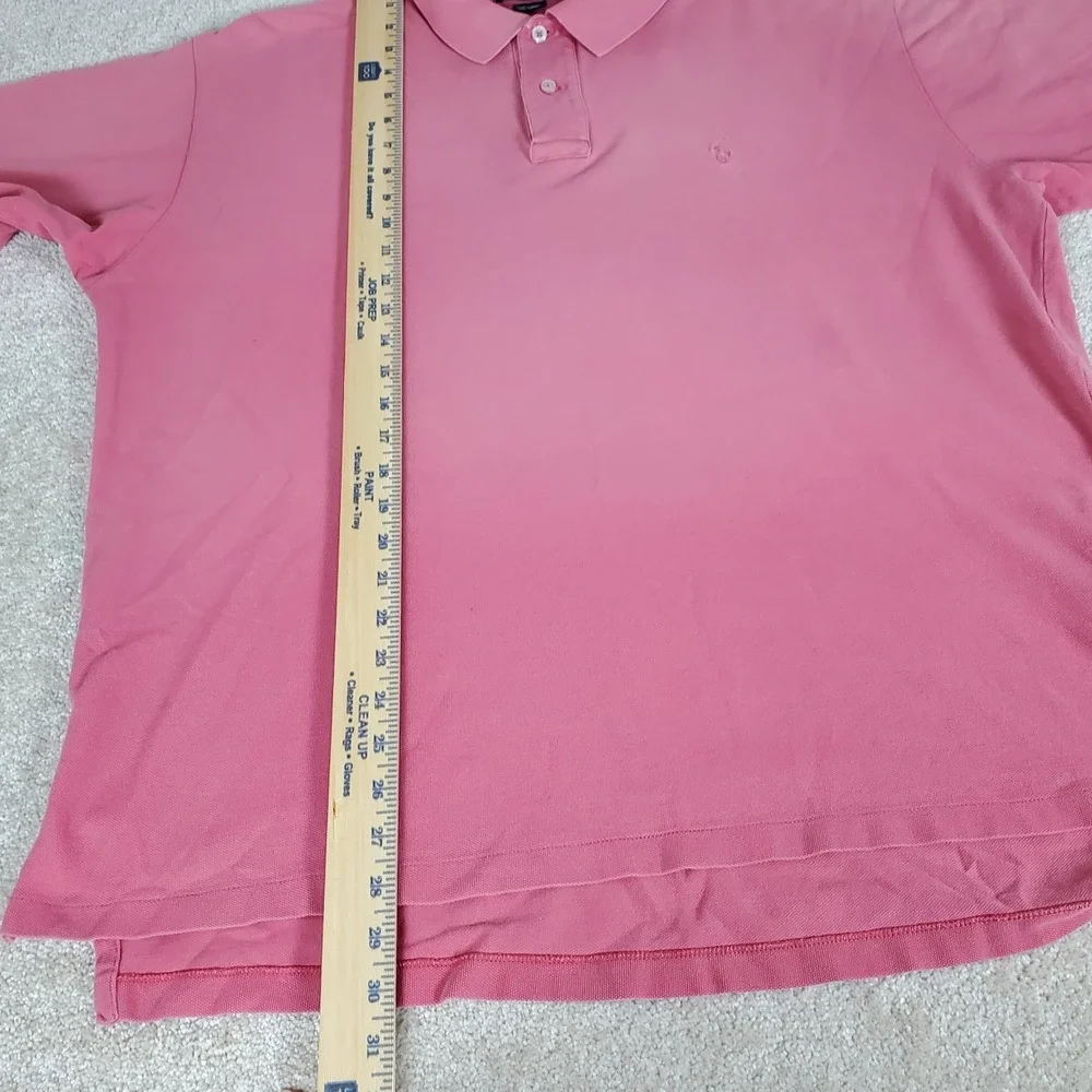 Polo by Ralph Lauren Men's Polo Shirt Size XL Pink Ombre Short Sleeve
